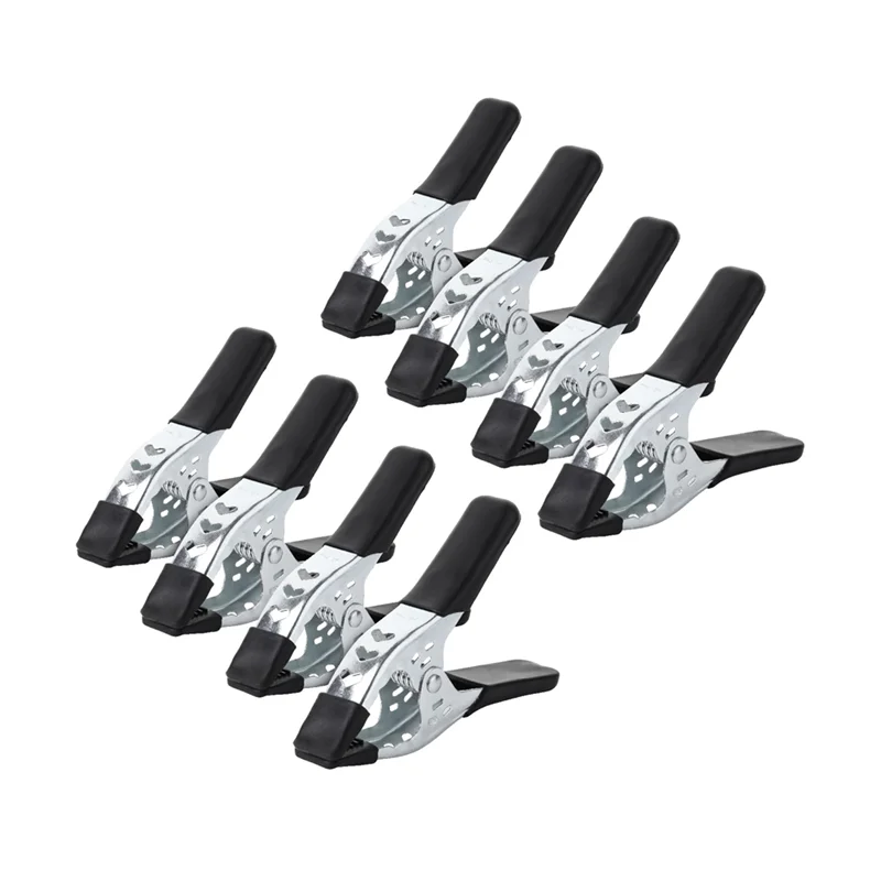 

ABMI-Spring Clamps(8-Pack), Heavy Duty,Metal Design, High-Quality Spring Clips Included,