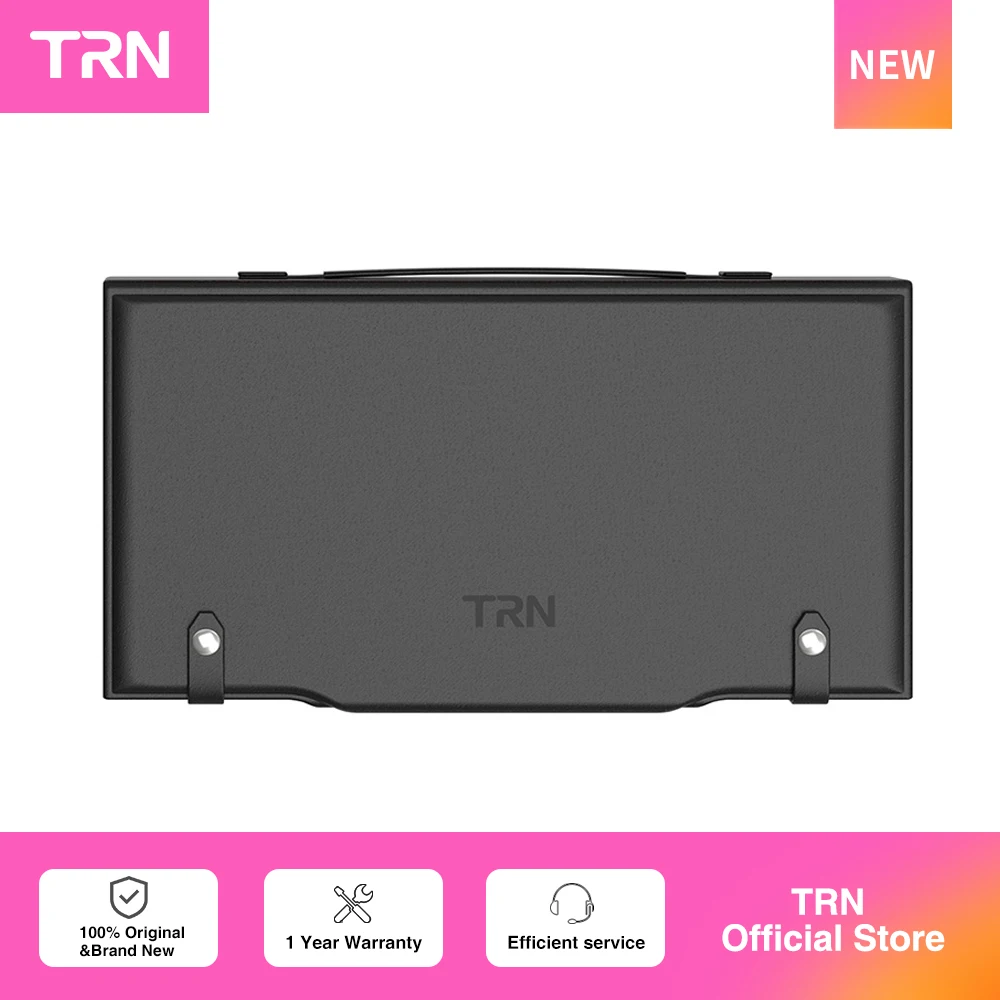 Image of TRN T-BOX Reise-Elektronik-Kopfhörer Digitale Aufbewahrungstasche Multifunktionale Datenkabel-Echtleder-Aufbewahrungstasche
