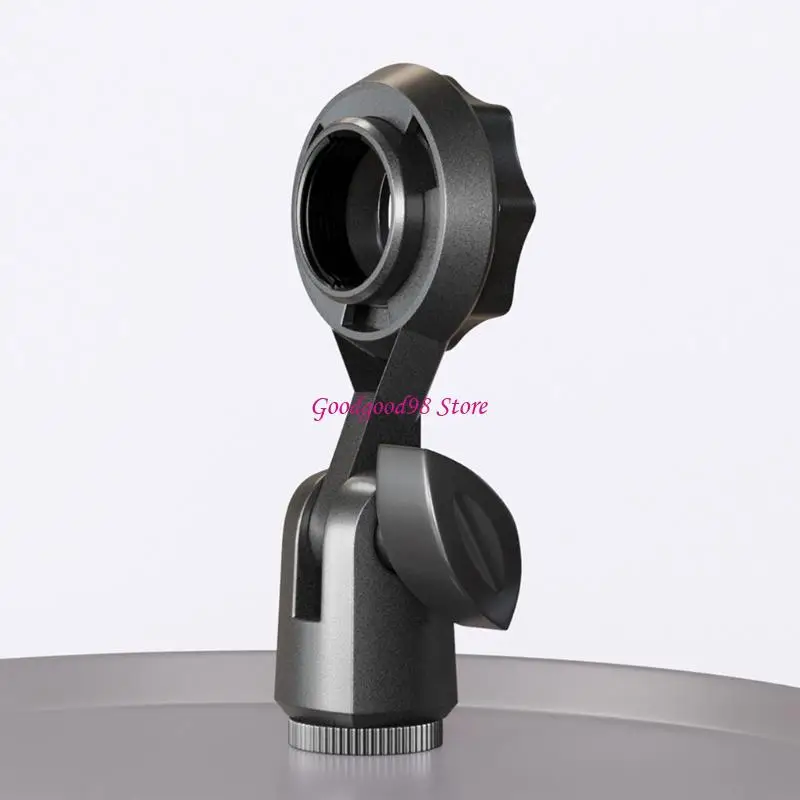 Adjustable Microphone Stand Clip Holder Clamp Mount Computer Standard Thread 