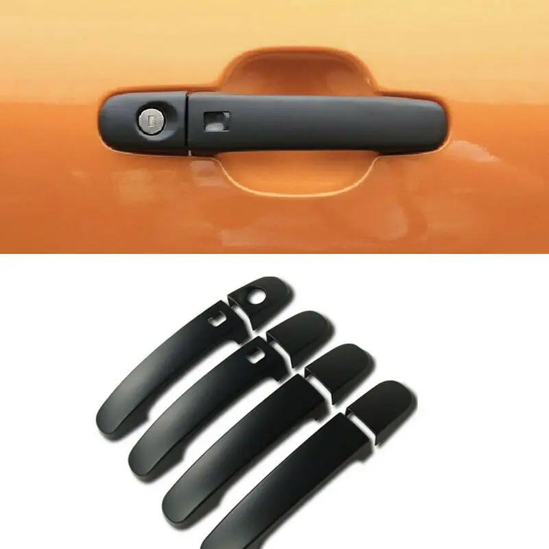 Exterior Door Handles Protection Door Handle Covers With Sensor Hole For Ford Ranger Raptor 2015-2022