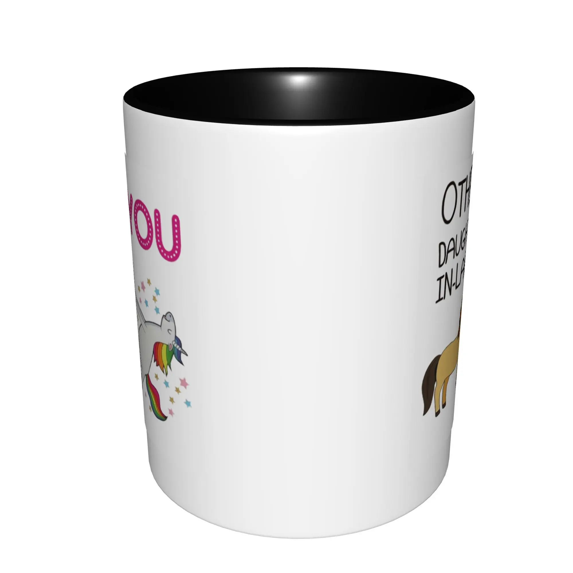 كوب هدية للابنة في القانون، أكواب أخرى للابنة في القانون مقابل أكواب قهوة لعيد الميلاد أكواب شاي سيراميك 11 أونصة #3