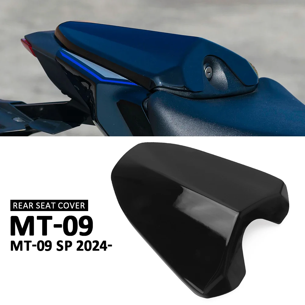 

New 2024 2025 Black Carbon Fiber Rear Passenger Seat Cowl Fairing Cover Motorcycle Accessories For YAMAHA MT 09 SP MT-09 MT09