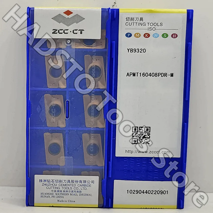 

APMT160408PDR-M YB9320 APMT160408PDR-M APMT160408 CNC blade ZCC.CT CNC carbide inserts Milling inserts For Stainless steel