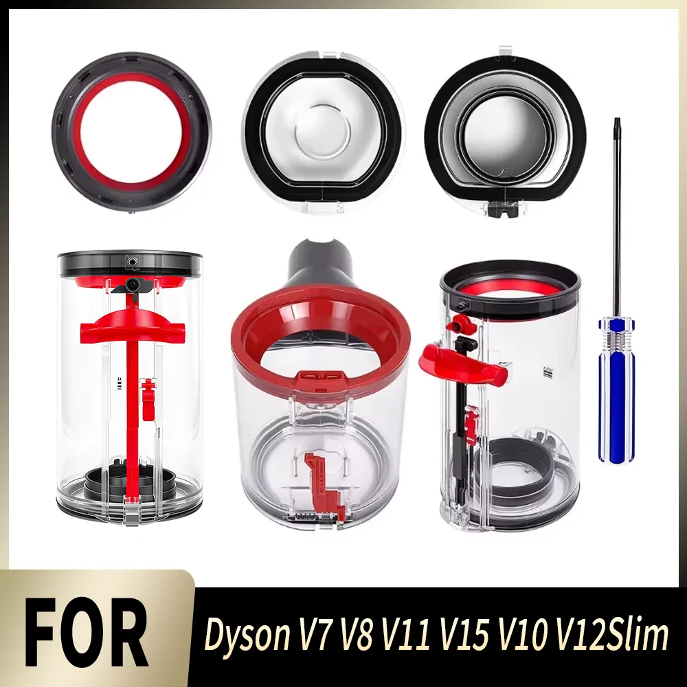 Staubbehälter-Ersatzteil: Dichtungsring-Basisdeckel für Dyson V7 V8 V11 V15 V10 V12Slim Staubsaugerbehälter