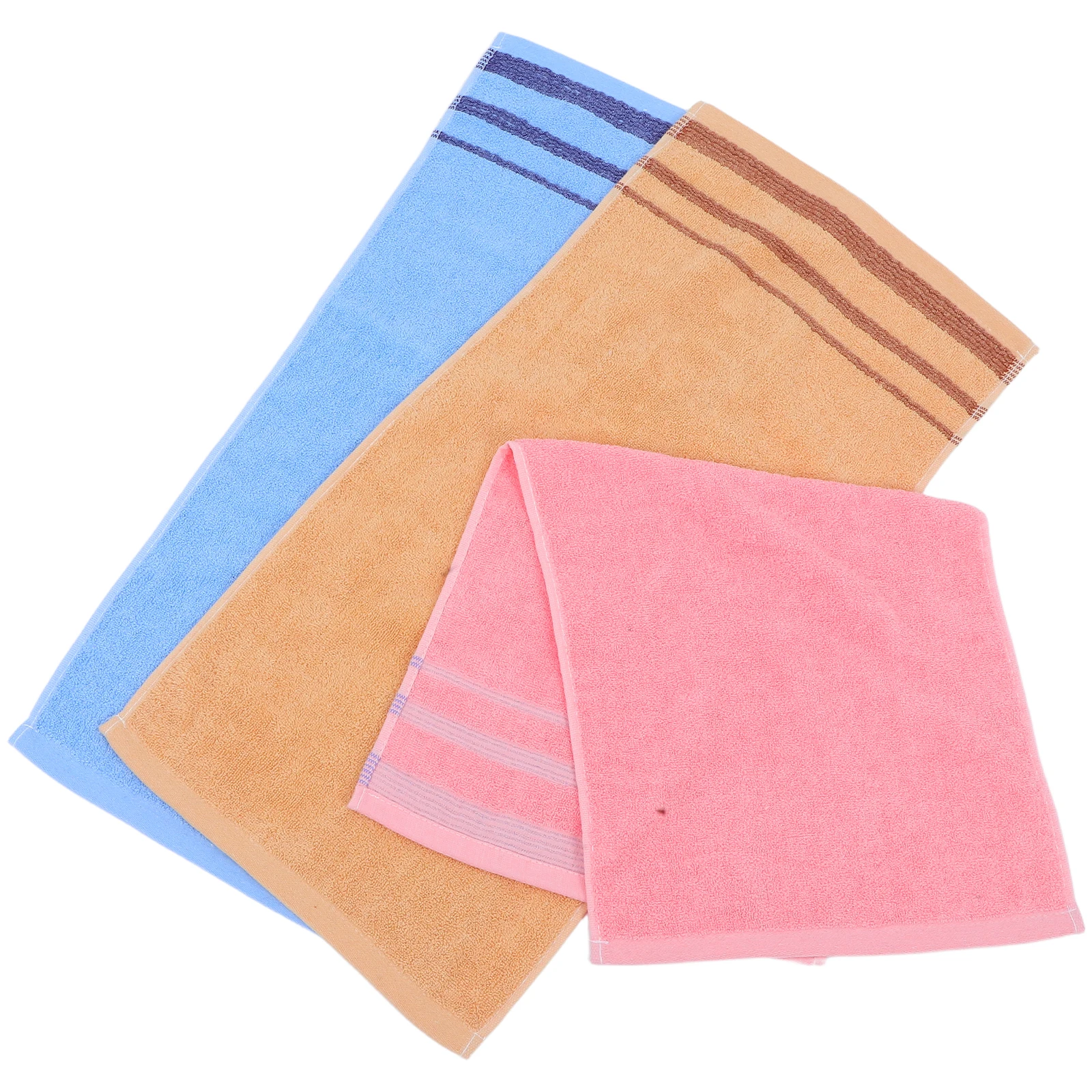 

3 Pcs Jacquard Towels Soft Absorbent Face Washcloths Soft Towel Small Hand Towels Elegant Bathroom Kitchen Use
