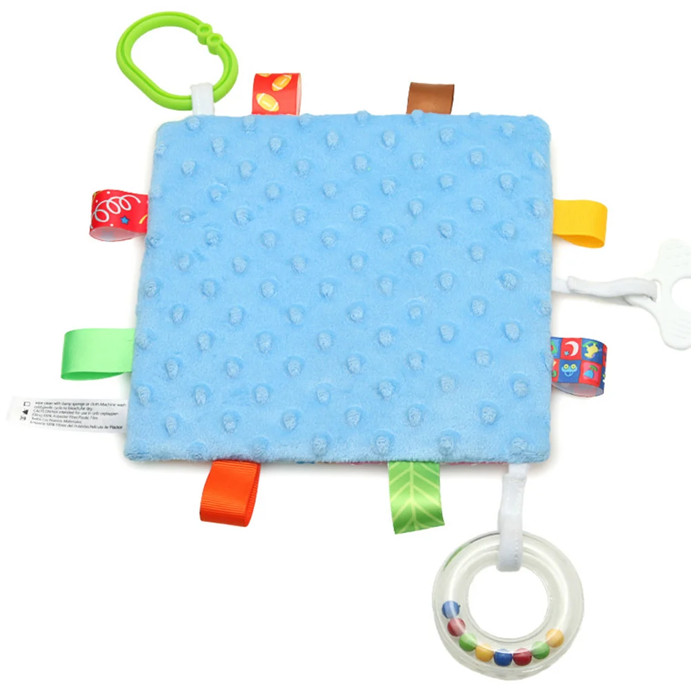 Delightful Crinkle Sound Toys Sponge-filled Baby Teething Multipurpose Flexible Loop Non-toxic Newborn Rattle Infant