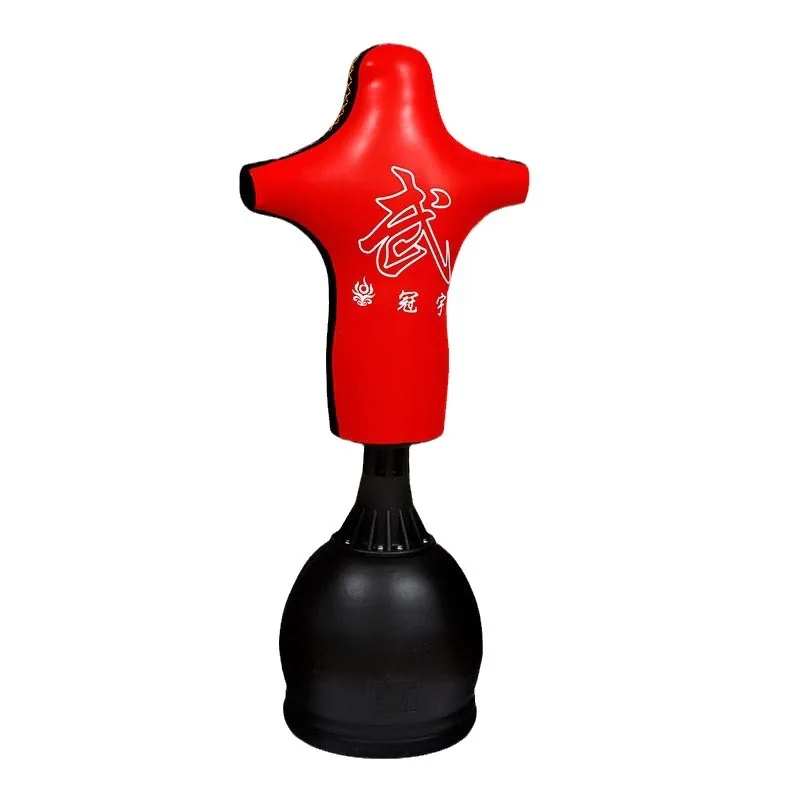 Guanyu vaso de arena humanoide vertical boxeo saco de arena para niños taekwondo gimnasio Sanda catarsis persona