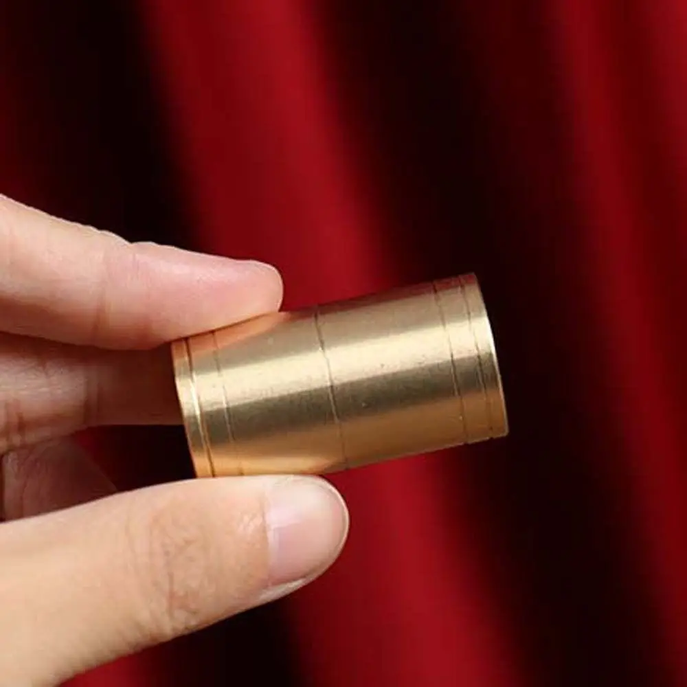 

Steel Ball Ball & Tube Magic Tricks Close Up Mentalism Magic Balls Rises Falls Sink Down Interesting Mystery Brass Magic