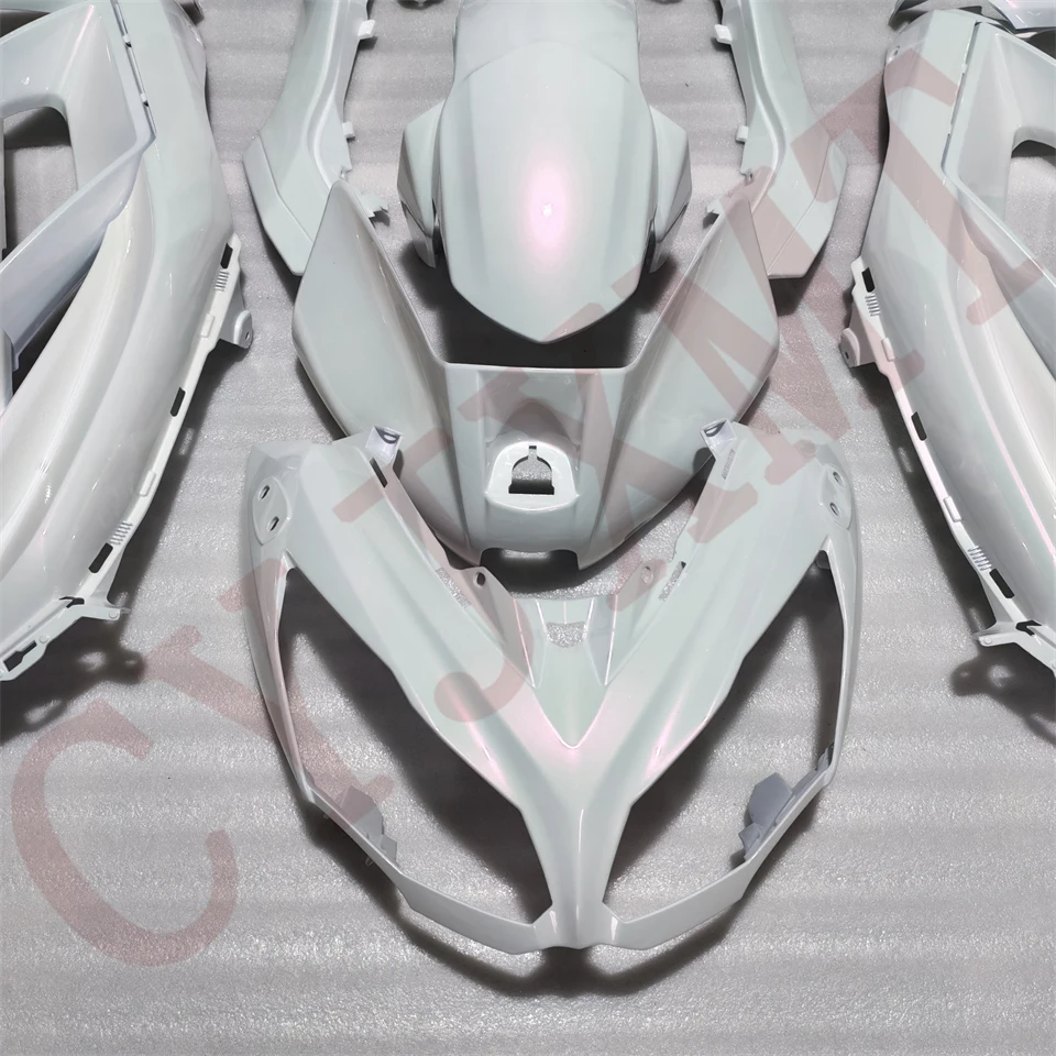 Chameleon Motorcycle Fairings Set for Ninja650 ER6F ER-6F 2012-2016 Full Body Fairing Kit Ninja 650 12-16 White Pink Shell Cover