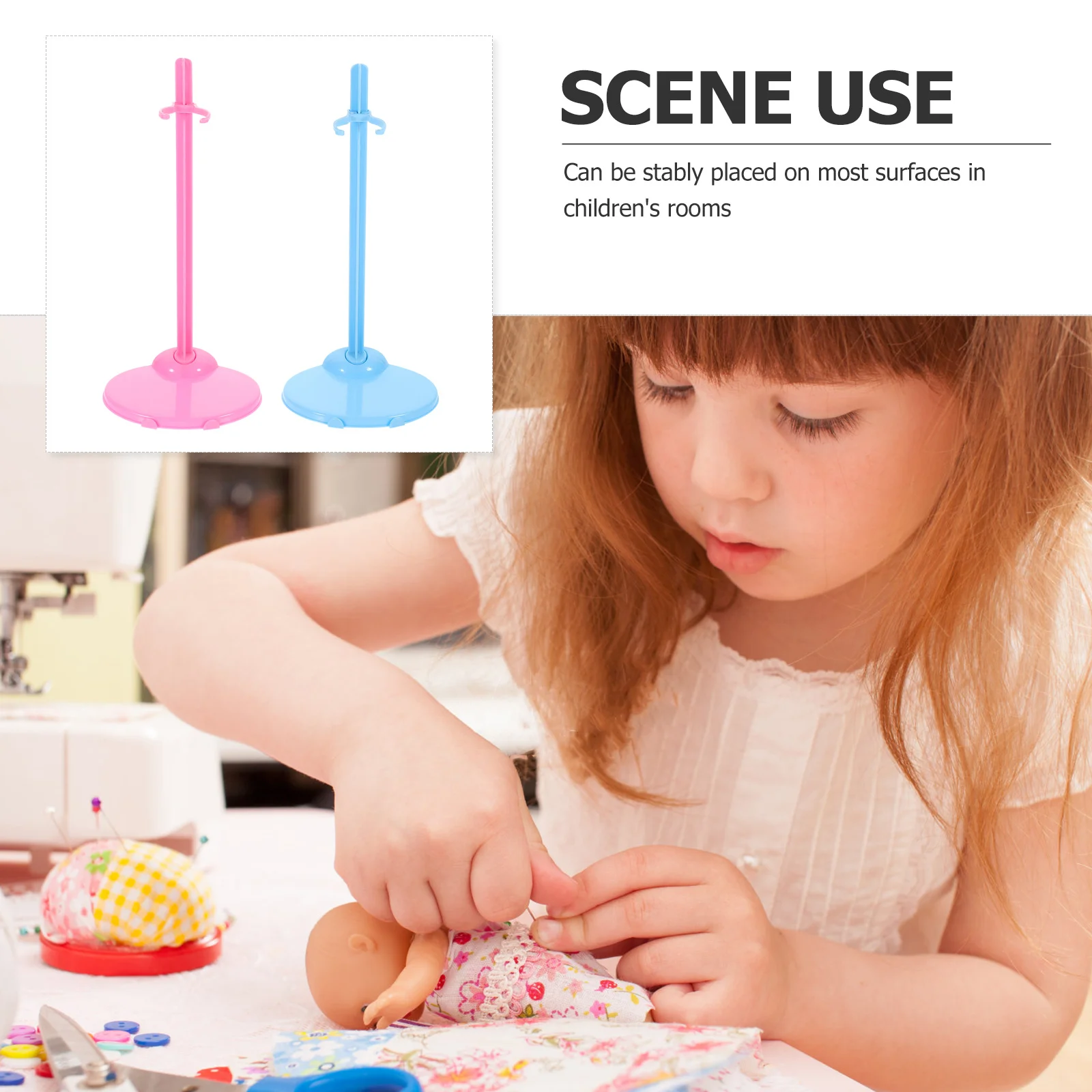 30 Peças de Suporte Fixo para Exibição, Organizador de Quarto Infantil, Suporte de Plástico para Figuras