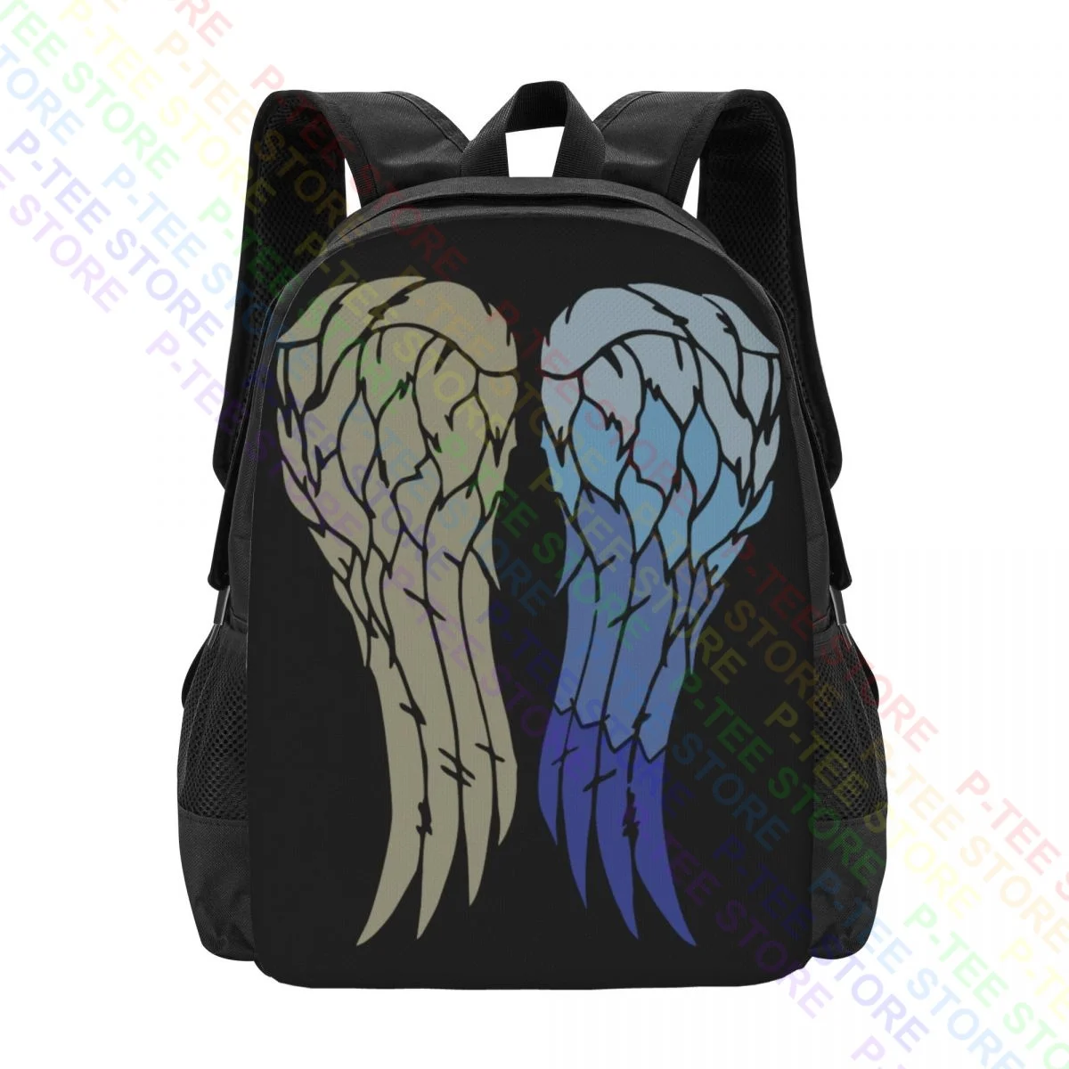 Daryl Dixon The Walker Hunter Wings Angel P-479Backpack Large Capacity School Eco Friendly