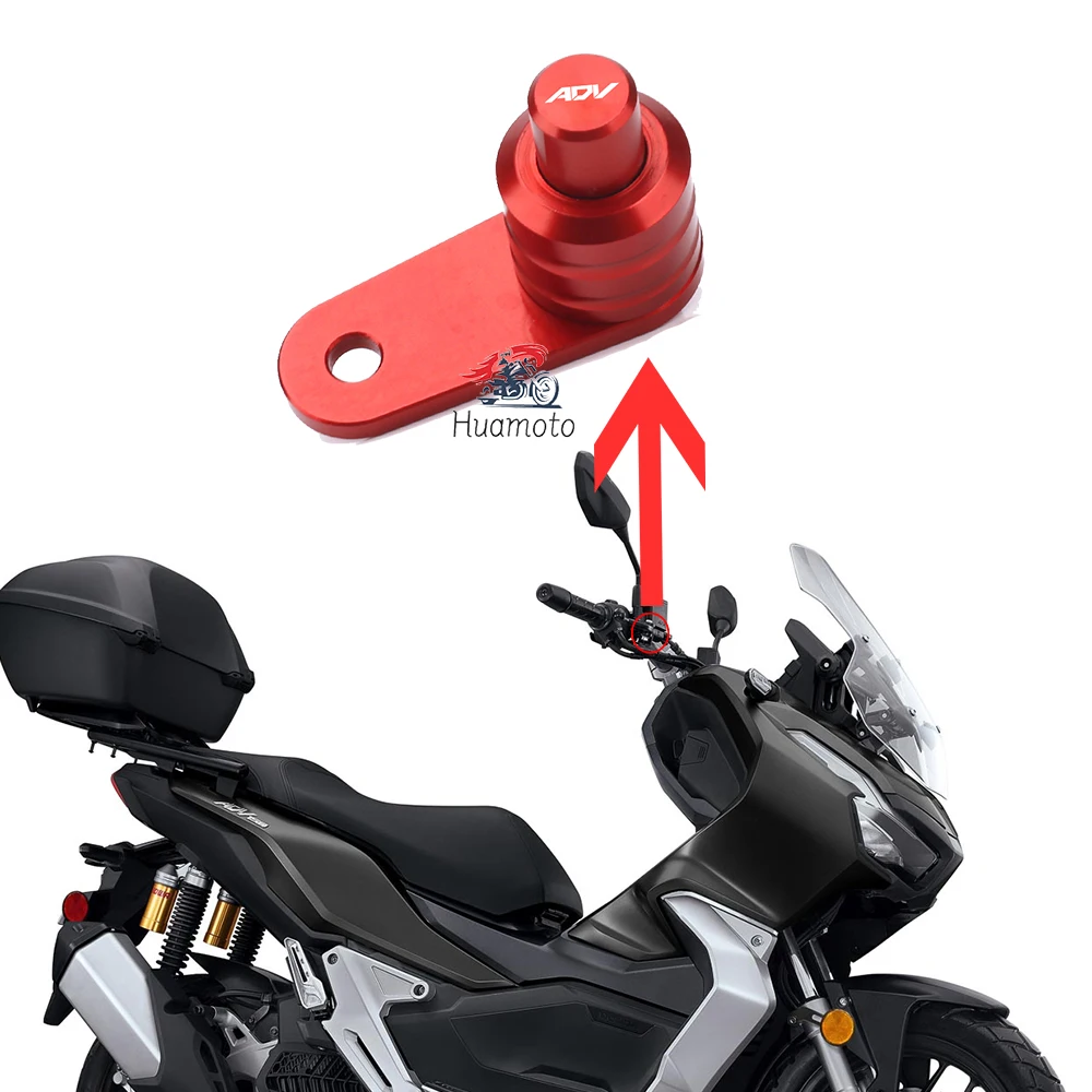 For Honda ADV 150 ADV150 ADV350 350 Xadv Newest Accessories Brake Lever Parking Switch Button Semi-automatic Auxiliary Lock