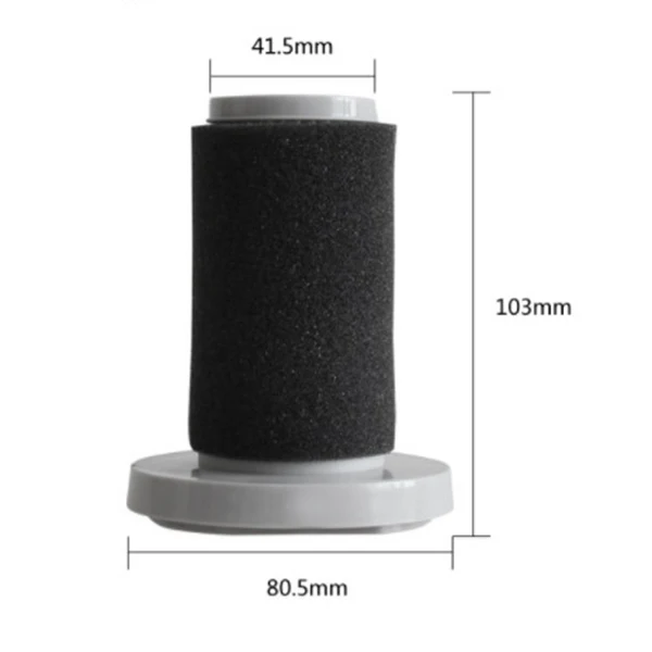 Filtro Hepa para Xiaomi Deerma Dx700, repuesto de cepillo de vacío, Mini varilla de empuje, montaje de aspiradora