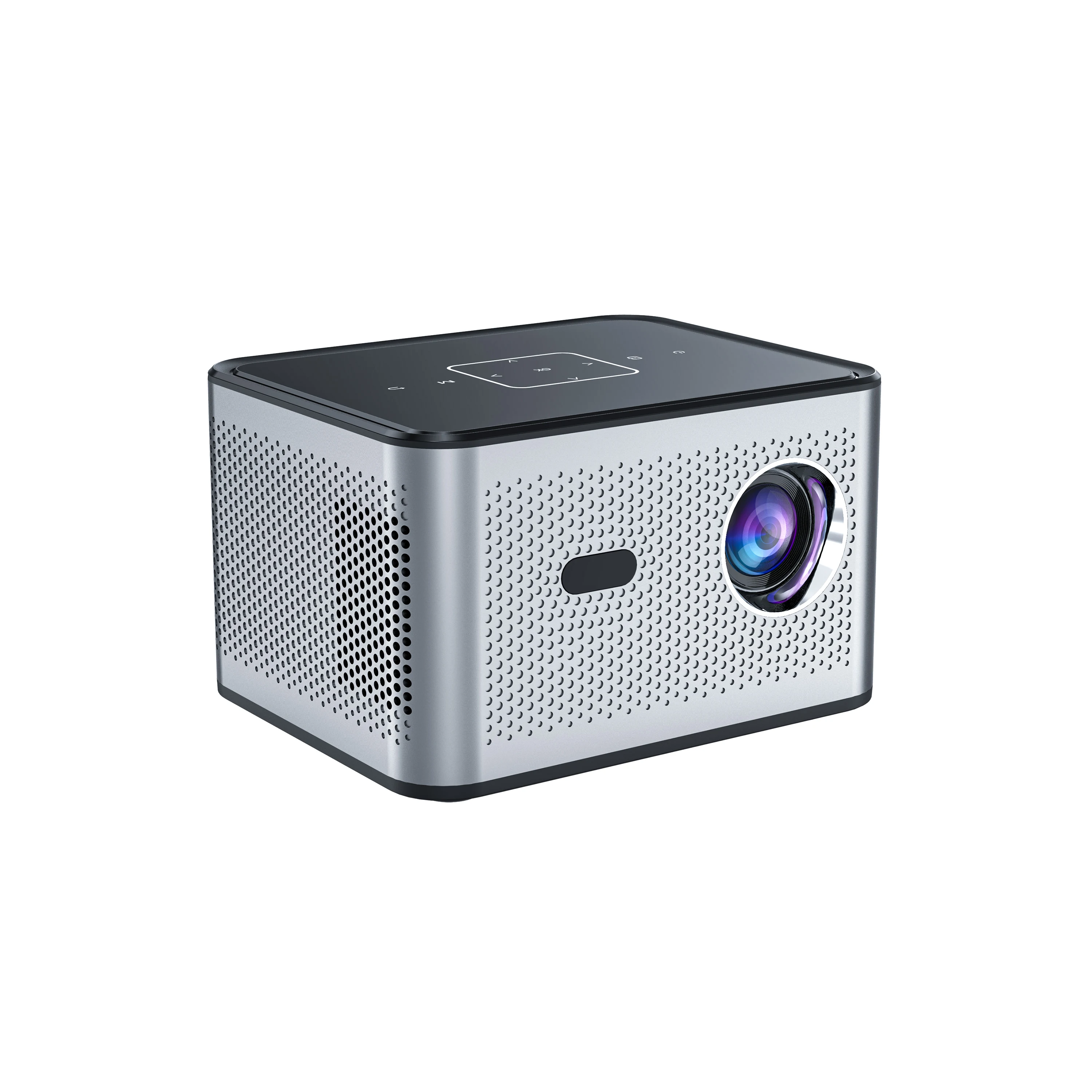 Zkmagic New TV Projector 720P Display With T972-B CPU 150 ANSI Lumens 10/100M LAN Android Home Projector