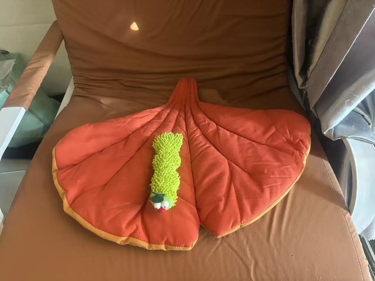 ورقة مريحة ذات الاستخدام المزدوج حصيرة سرير القط أريكة حامي مع النعناع البري كاتربيلر مجموعة ألعاب القط اللعب الذاتي #3