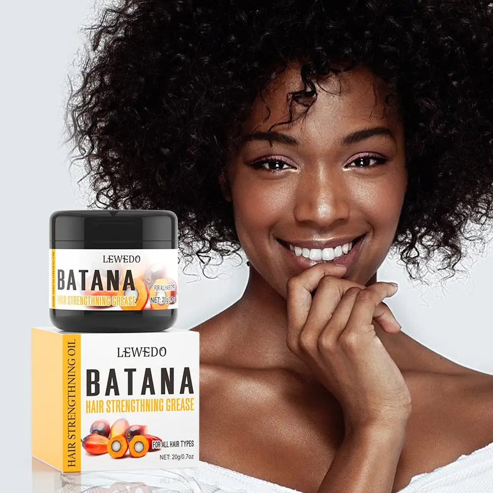 Natural Batana Oil Cream African Crazy Traction Alopecia Cream Anti Hair Mask Batana 20g Break Treatments Care Hair Hair K4G5