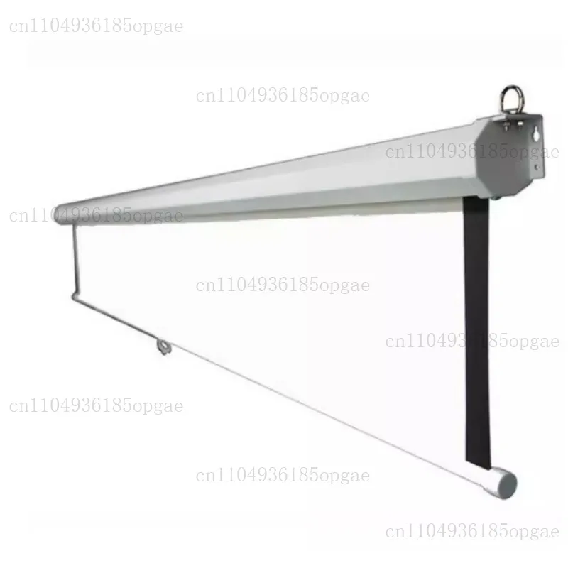 72 84 100 Pantalla de proyección motorizada de 120 pulgadas 4:3 16:9 Pantalla de proyector descendente eléctrica