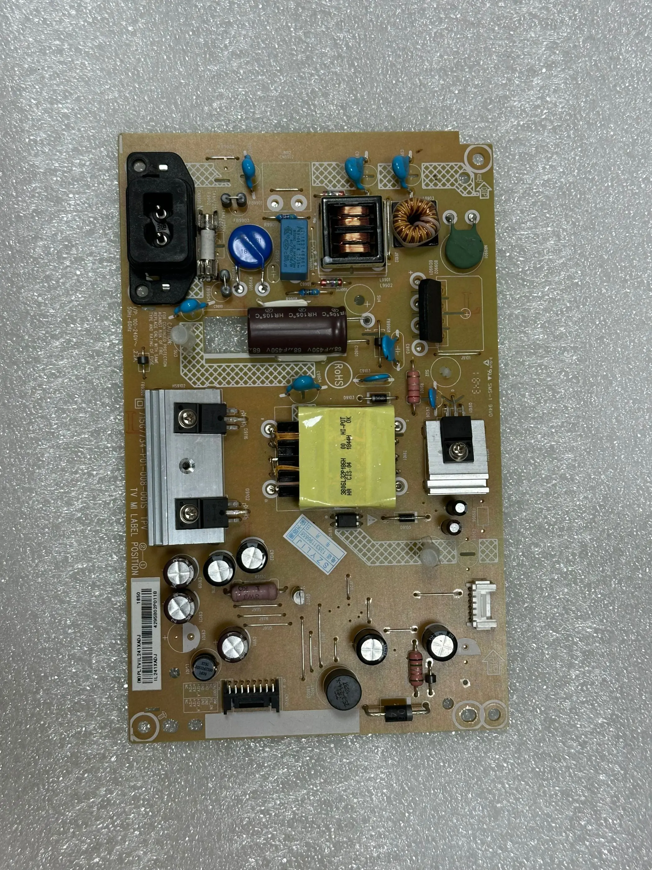 

100% para placa de alimentación de TV 32PFF5893, 715G7734-P01-008-001S, 715G7734-P01-008-001H