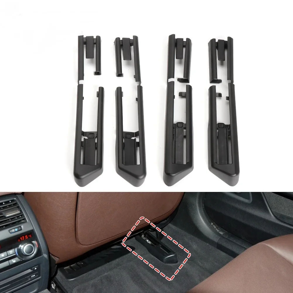 

Car Seat Rail Trim Cover Sliding Track Bonnet For BMW F10 F02 F07 GT 5 7 Series Front Rear Left Right