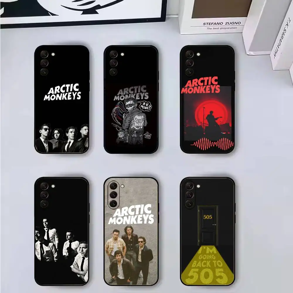 A-Arctic M-Monkeys Band Phone Case Silicone Soft For Samsung Galaxy A73,A72,A71,A70,A53,A52,A51