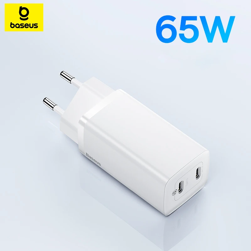 [Ограниченная распродажа на складе] Настольное зарядное устройство Baseus 65 Вт, зарядная станция для быстрой зарядки для iPhone 17, 16, 15, 14, 13, 12, Pro Max, Samsung