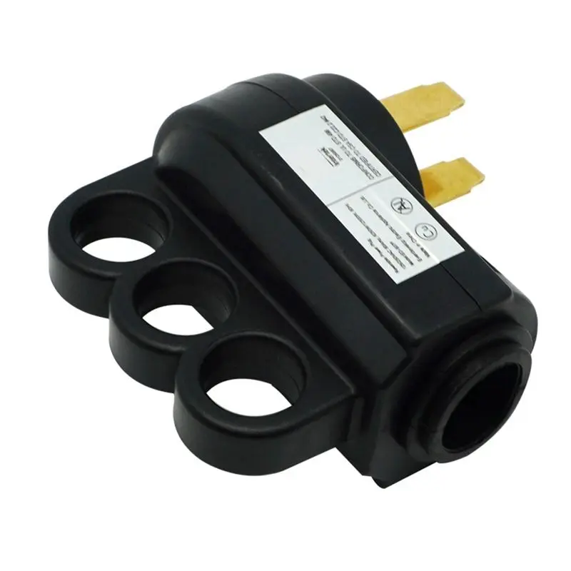 ABLQ RV Receptacle Replacement Power Plug 50AMP 14-50P 125V/250V Replacement Power Assembly Plug RV Accessories Plug US Plug