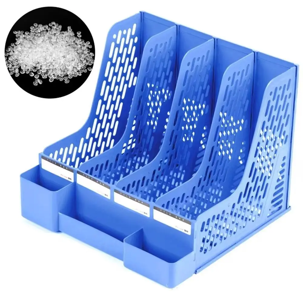 1 Stuks Grote Capaciteit Desktop Bestand Rack Multi-Layer A4 Document Certificaten Bestand Houder Lade Plastic Kantoorbenodigdheden