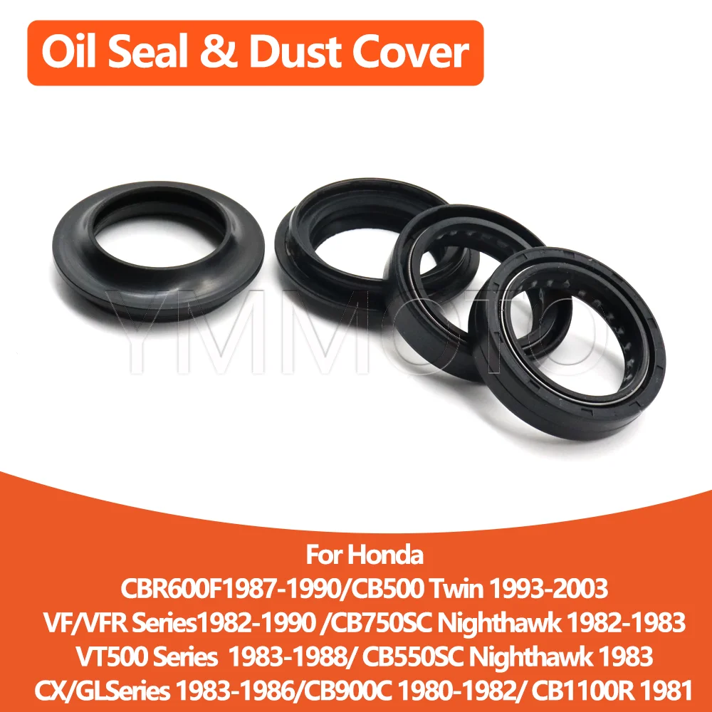 para-honda-cbr600f-cb500-twin-vf-fr-cx-gl-series-cb750sc-cb550sc-nighthawk-vt500-series-cb900c-retentor-de-Oleo-e-tampa-de-protecao-do-garfo-dianteiro