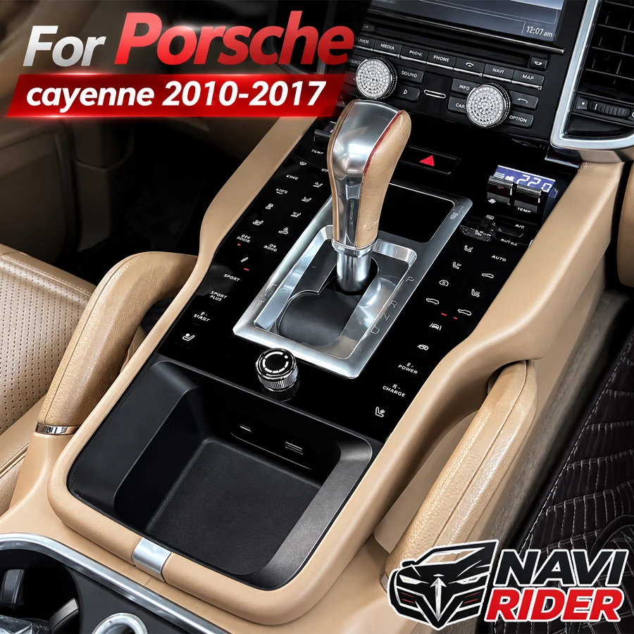 Car Digital Console Front AC Panel Full Touch Upgrade For Porsche Cayenne 2010-2017 Multimedia Player Touch Control