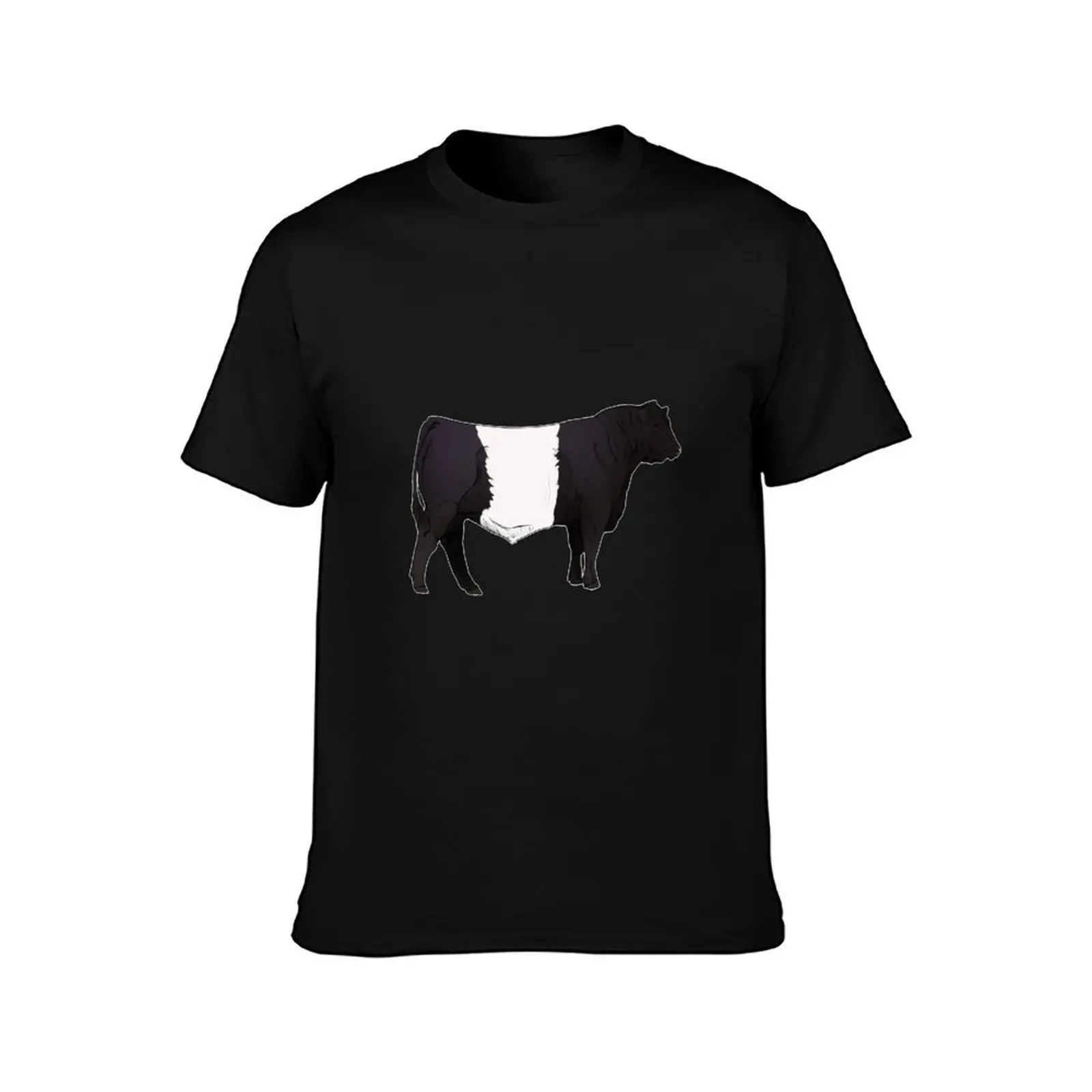 Belted Galloway Bull T-Shirt Short sleeve tee shirts graphic tees tee shirts for men