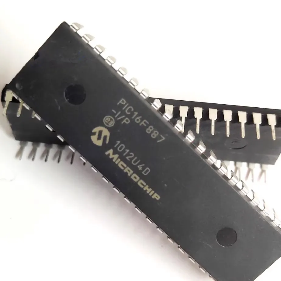 PIC16F887-I/P DIP40 رقاقة أصلية أصلية