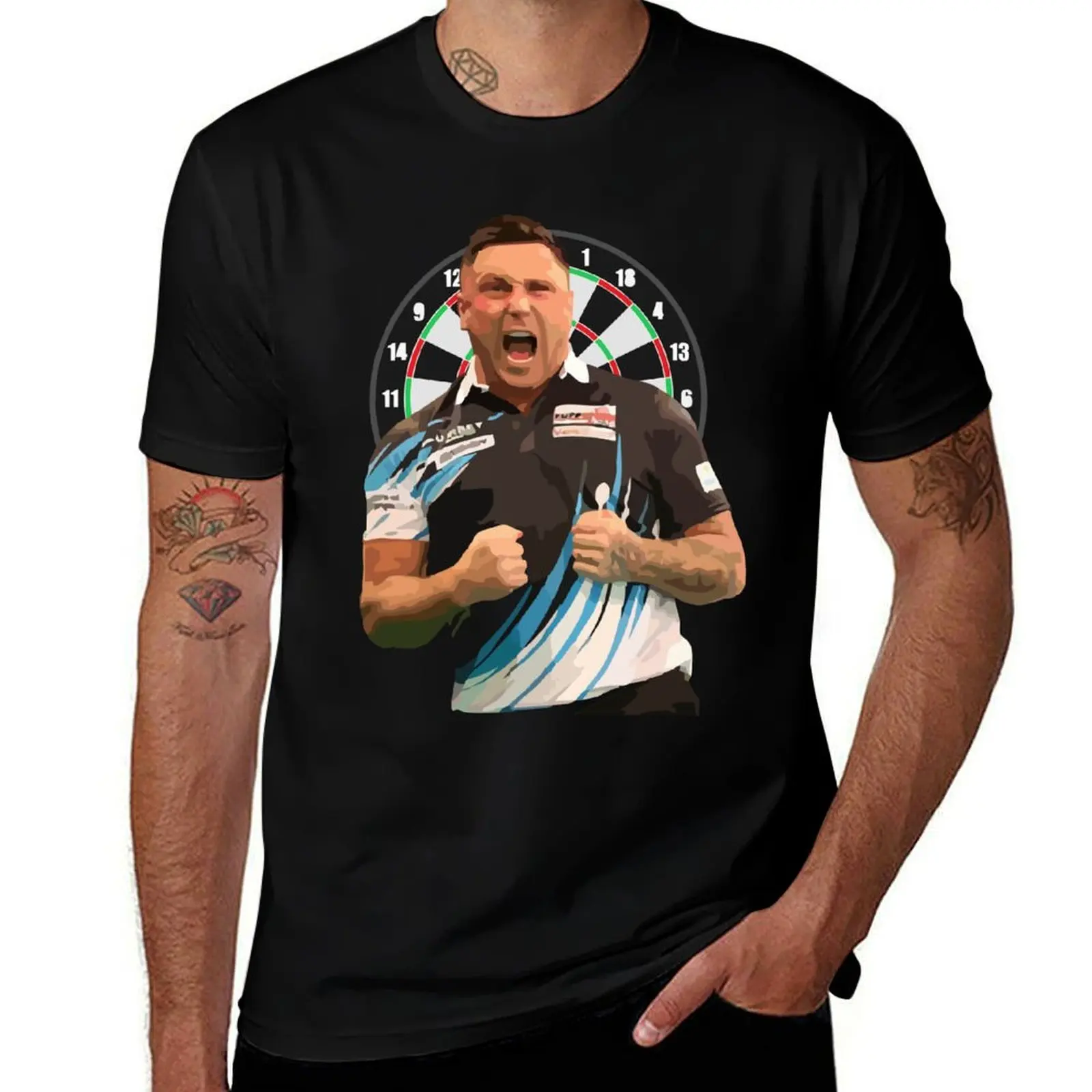 

Gerwyn Price T-Shirt sports fans cute tops tops fitted t shirts for men