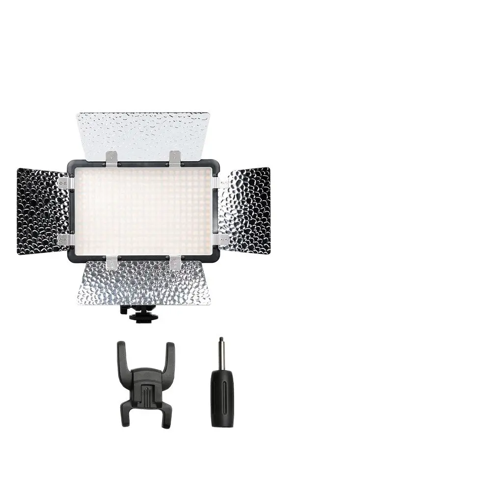 Godox LED308C II LED308 3300K-5600K LED308w II Lâmpada de luz de vídeo para câmera filmadora DV + NP770 4400Ahm Bateria e carregador