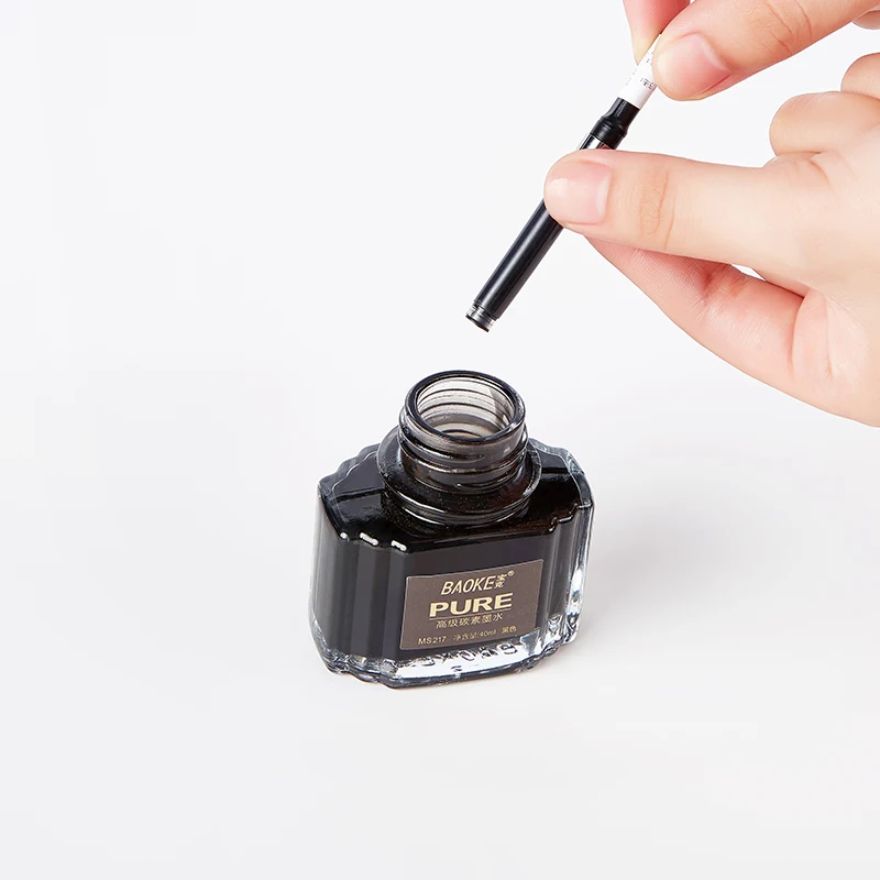 BAOKE 40ml Fountain Pen Ink Bottle Pigment Pure Pen Ink