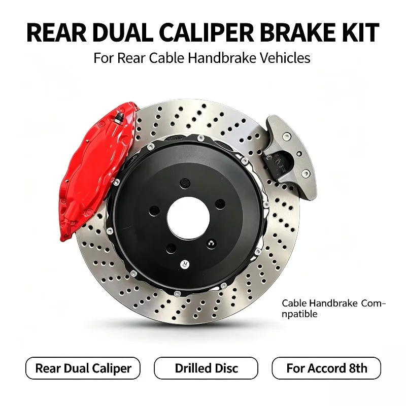 Mechanical Pull-wire Handbrake Rear F40 4 Piston Brake Caliper Kit