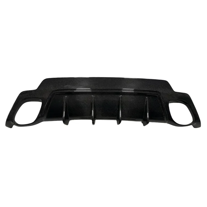 for Tom V2 Style High Quality Carbon Fiber Diffuser Rear Bumper Lip for Lexus ISF