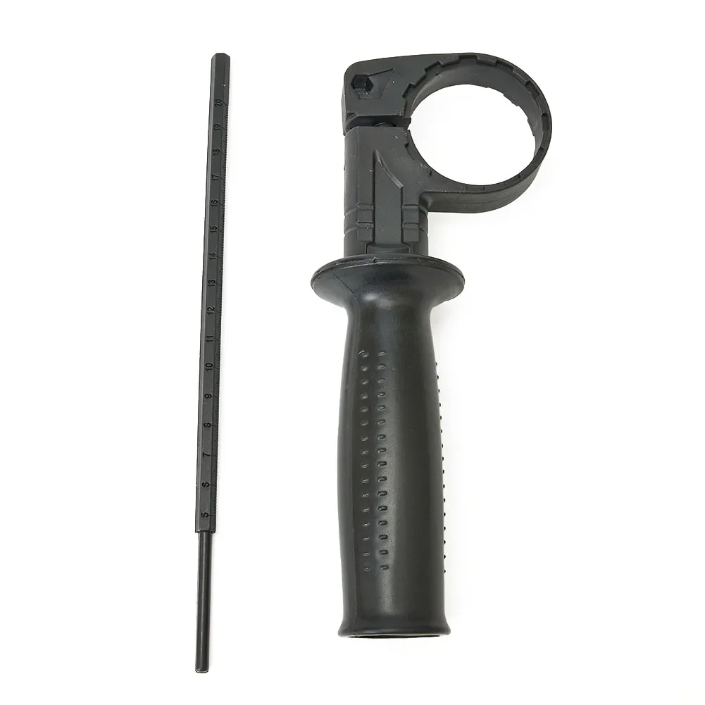 

1PC Hammer Drill Side Handle Replacement For Hammer Impact-Drill For Electric Drill Grinder Handle Black Power Tool Accessories