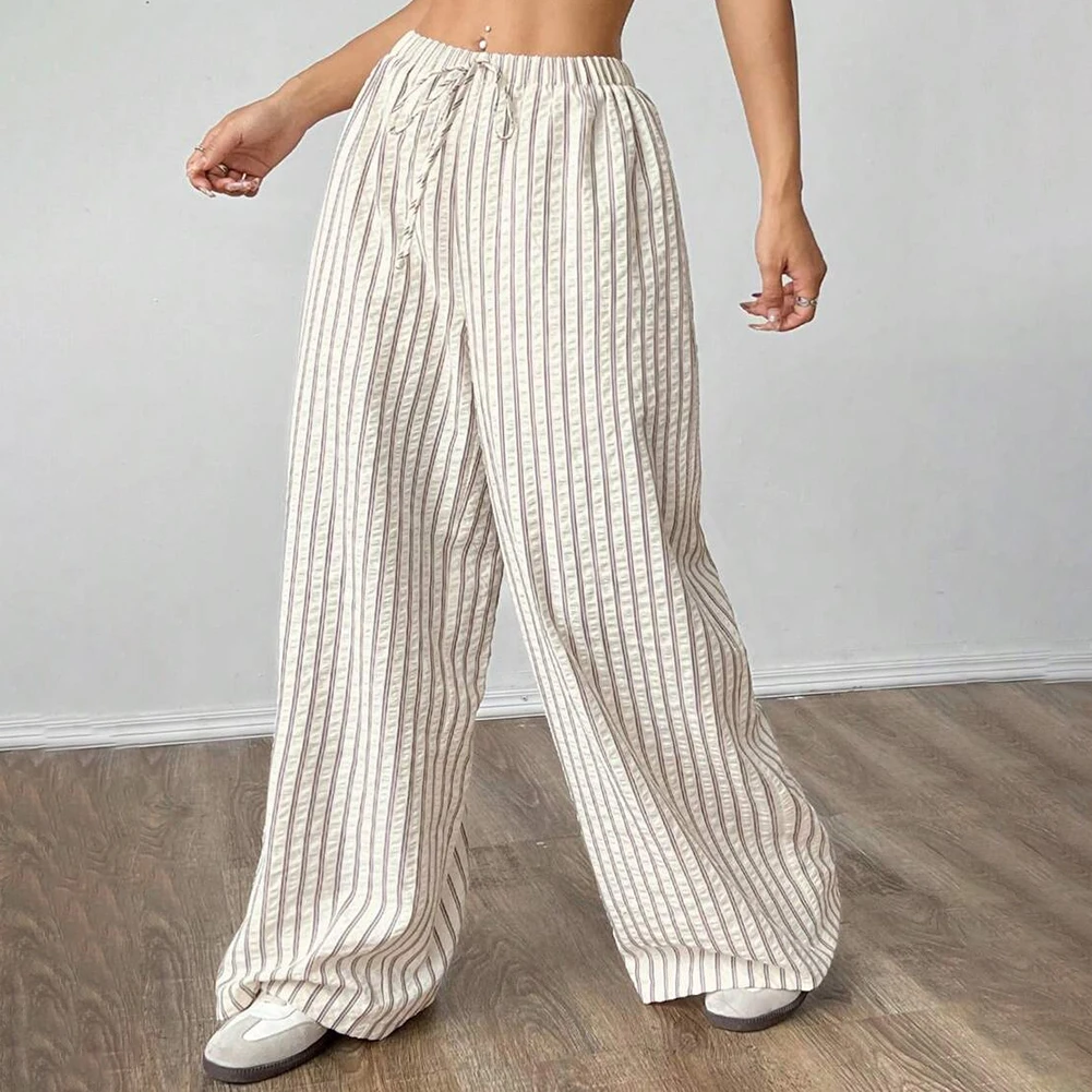 Alltagskleidung, Urlaubs-Outfits, lässige Taschenhose, bequeme Hose für den täglichen Gebrauch, weites Bein, bequeme Passform, tägliche Urlaubskleidung