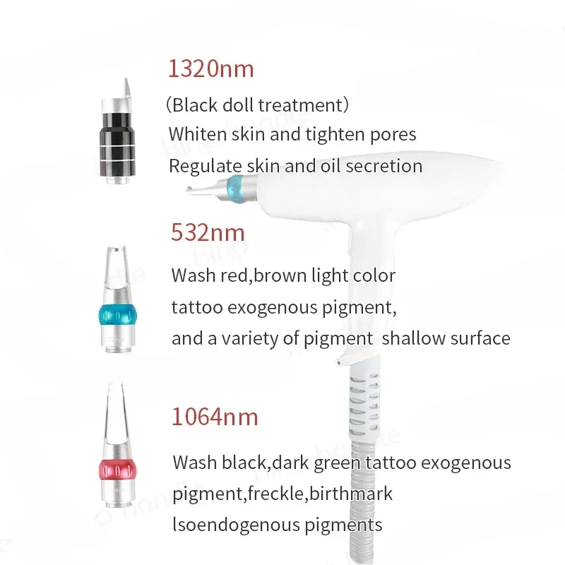 

Hot sales New Design Handpiece For Nd Yag Gun Laser Hair Removal And Tattoo Removal Machine Women And Men