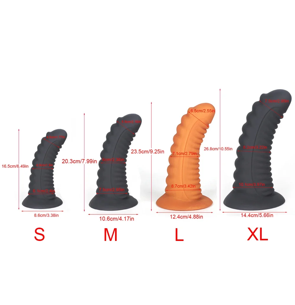 Huge Anal Plug Liquid Silicone Soft Big Anal Dildos Women Men Butt Plug Colon Stimulation Anal Dilation Prostate Massage Sex Toy