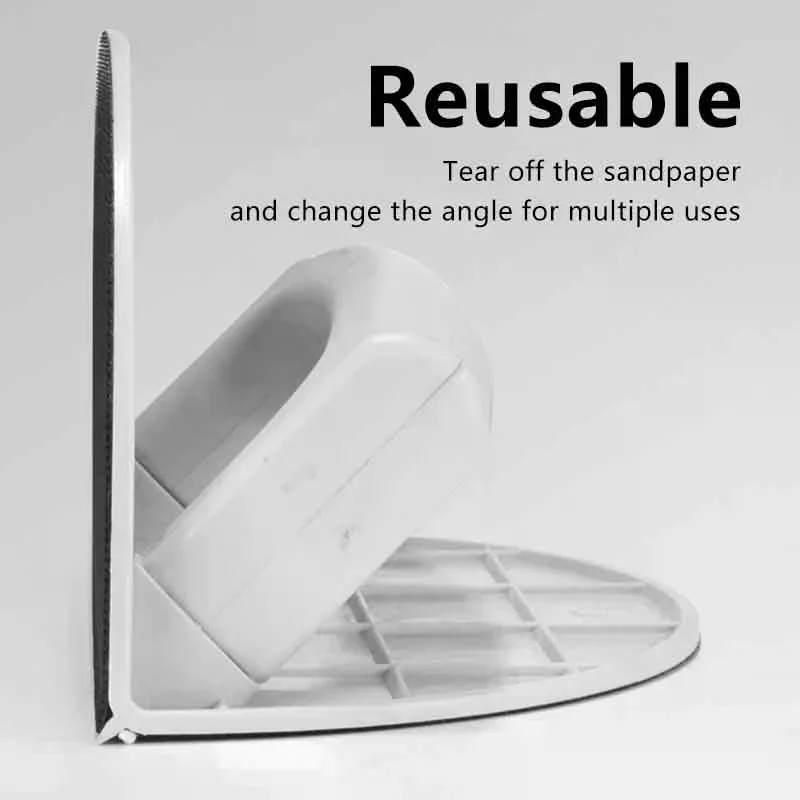 

Multifunctional Semi-Circular Angle Sanding Sandpaper Self-adhesive 90 Degree Sandpaper Holder High-end Putty Polishing Tool