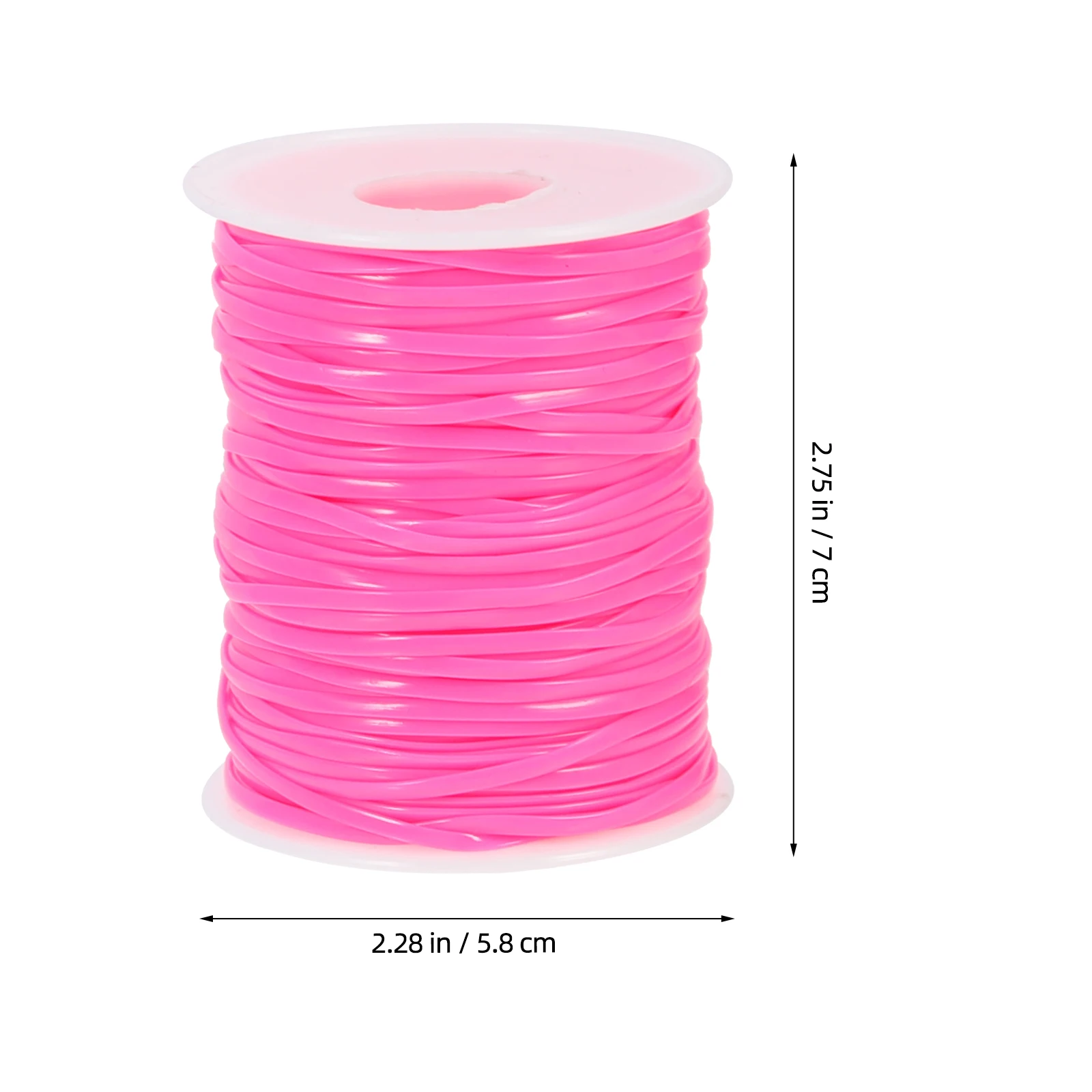 6 Rolls Braided Flap Lanyard Weaving DIY Lacing Cord Craft Gift Long Pvc Making