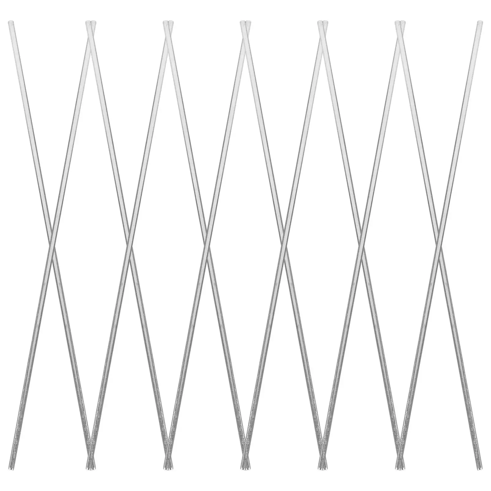 

12 Pcs Stainless Steel Rod Fixed Metal Pegs Blocking Board Pins Door Knitting Supplies Kit Crocheting Mats Accessories