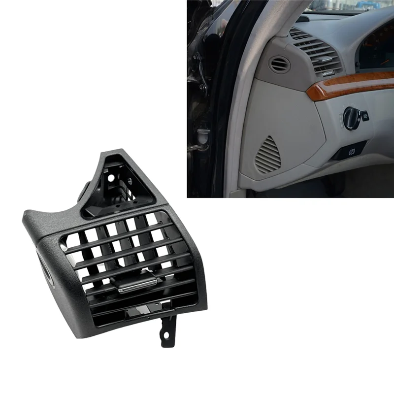 

For Mercedes-Benz S-Class W220 1998-2005 AC Vent Cover Car Dashboard Air Conditioner Outlet Panel 2208300154 Left