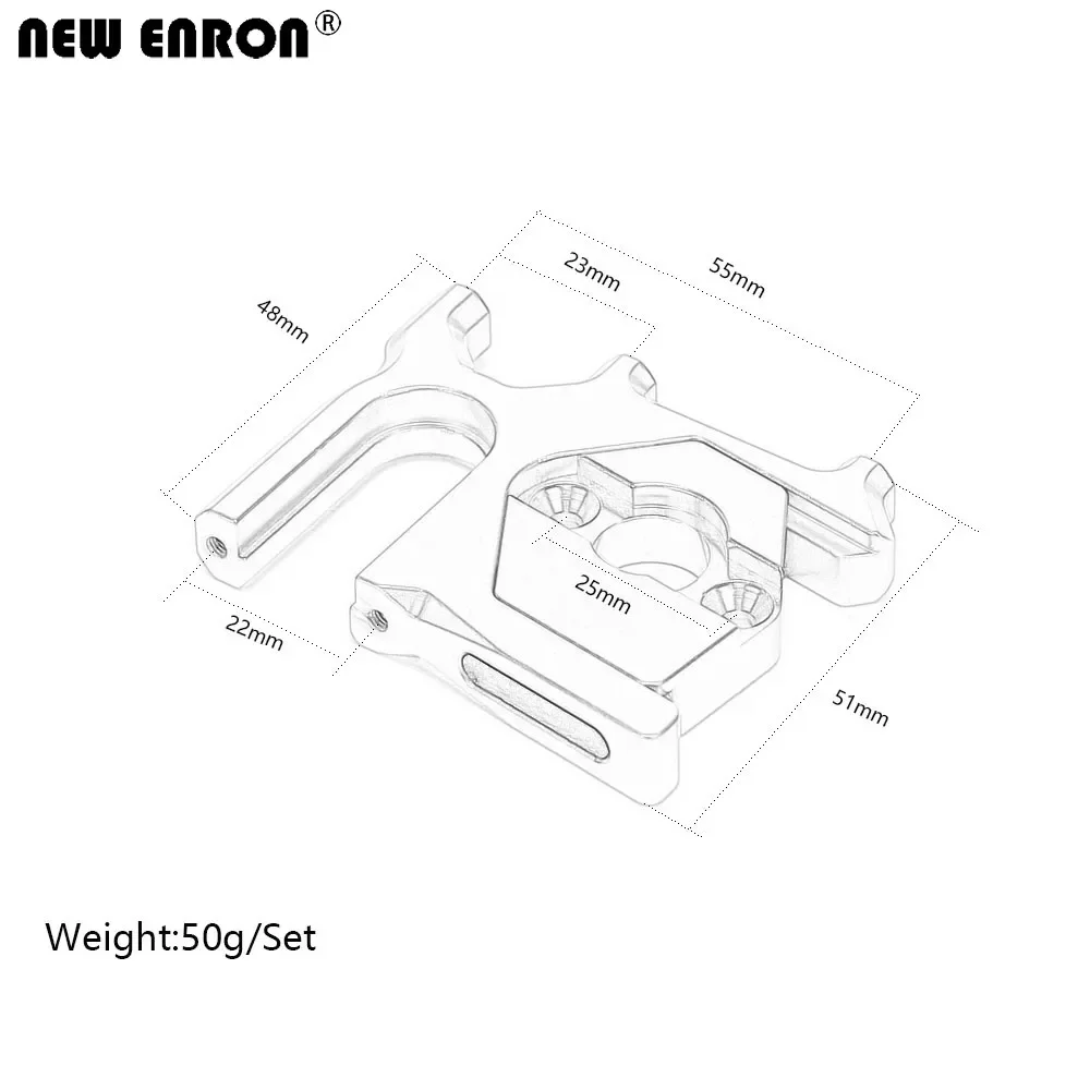 NEW ENRON Alloy Sliding Motor Mount #ARA320468 #ARA320469 for 1/8 RC Car ARRMA 6S Ntotrious Limitless Kraton Mojave Infraction