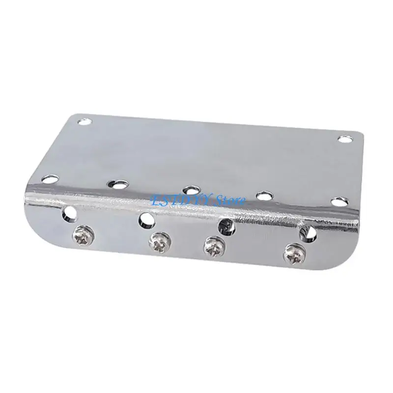 

G6DE 4 String Bass Bridge Assembly, 4 String Bass Bridge for 4 Strings Electric Bass