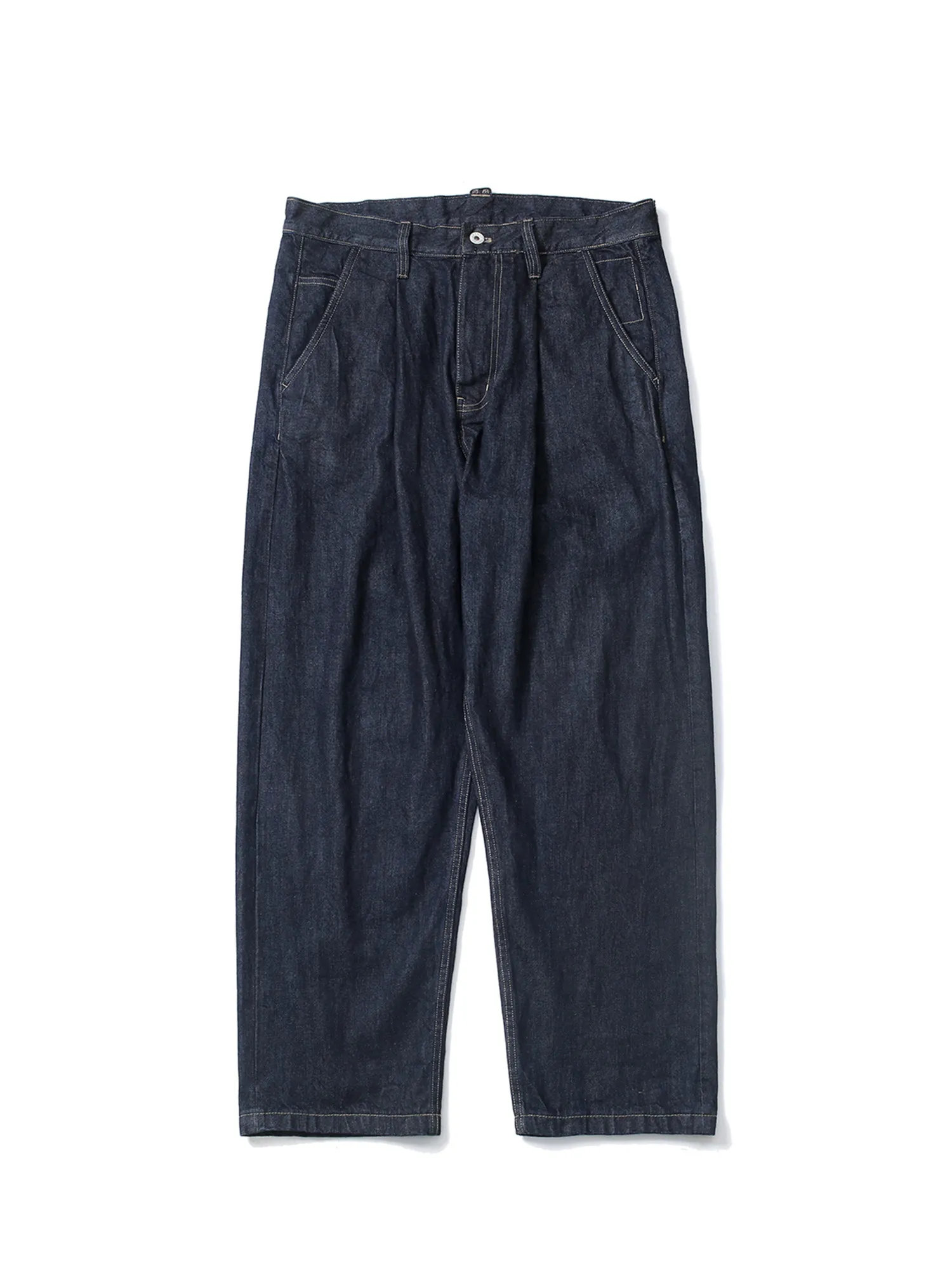 Red edge red ear jeans primary color original cow off the paddle cattle dark blue casual pants