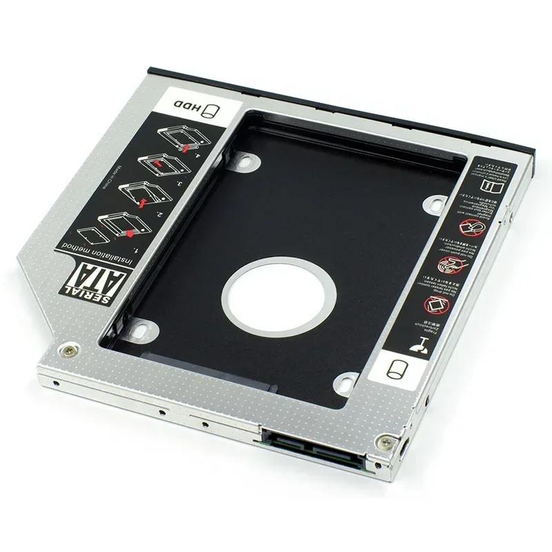 9.5 12.7mm HDD Caddy Aluminum Universa SATA 3.0 2.5