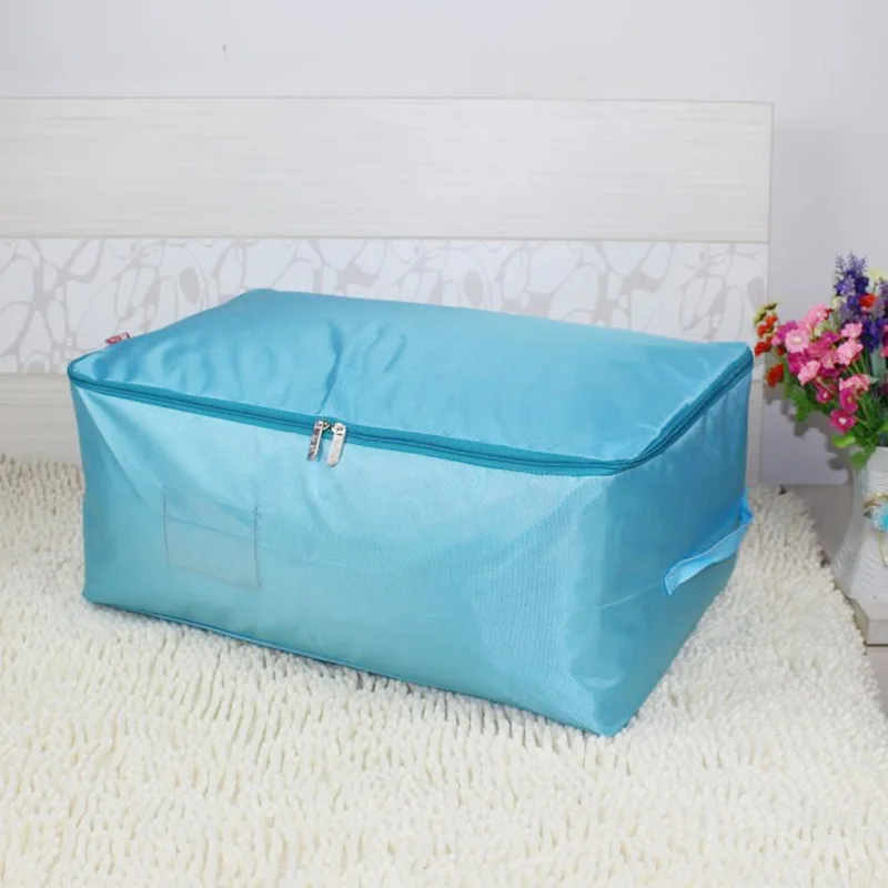 1 Piece Save Place Clothing Bag Closet Organizer For Quilt Bed Under Storage Box Quilt Divider  50*40*30cm Household Packing Bag