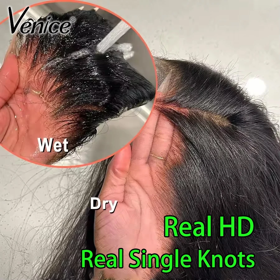 

Venice Single Knots 2x6 Real HD Lace Closure Прямые человеческие волосы 5x5 Real HD Lace Closure Только объемная волна Глубокая часть Bye-Bye Knots